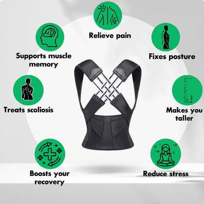 Adjustable Posture Corrector Belt for Youth